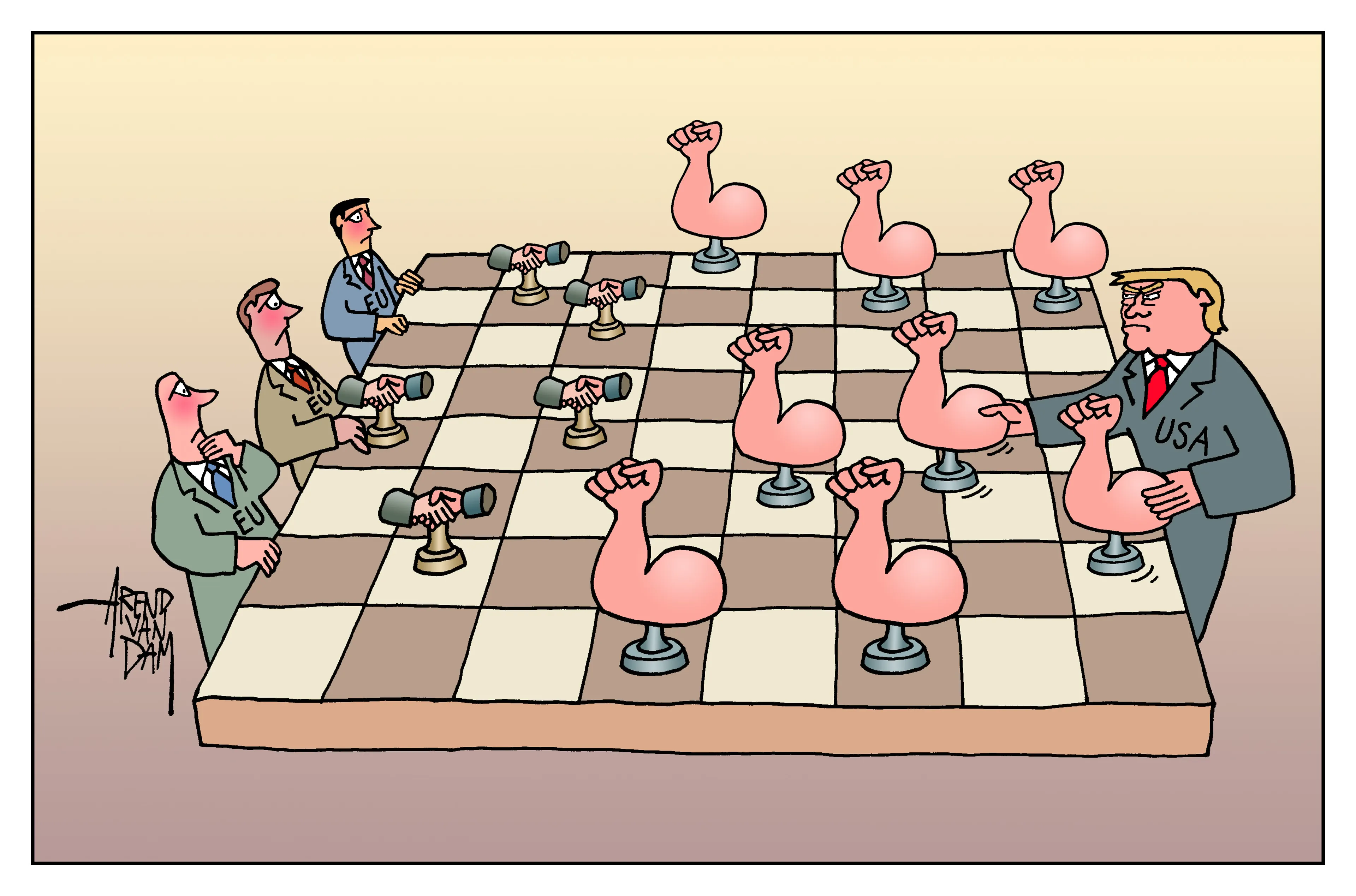 PowerPlayTrumpAgainstEU+